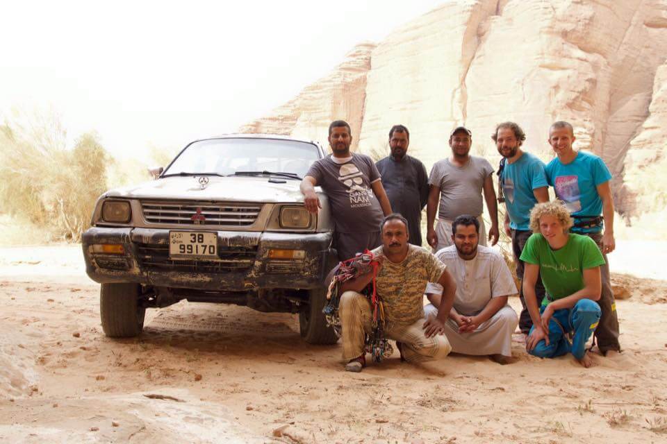 Three Savages Trad-Climbing in Jordan