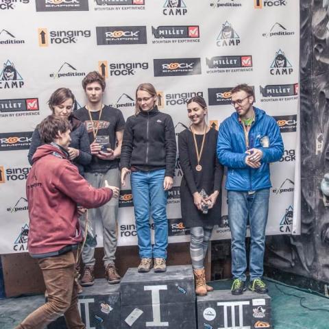 Bouldering competition in Lithuania