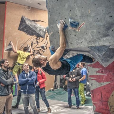 Bouldering competition in Lithuania