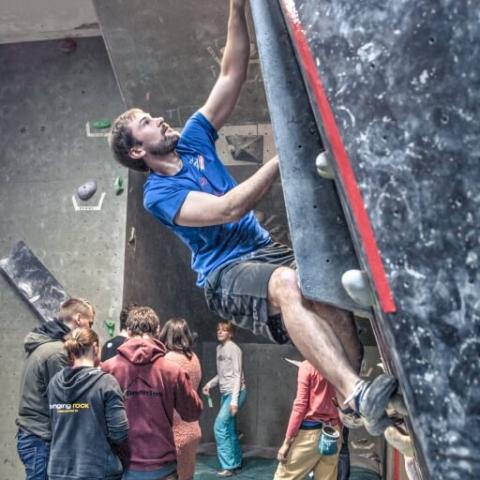 Bouldering competition in Lithuania