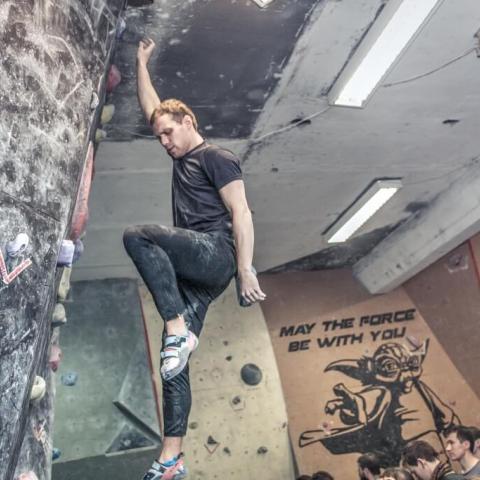 Bouldering competition in Lithuania