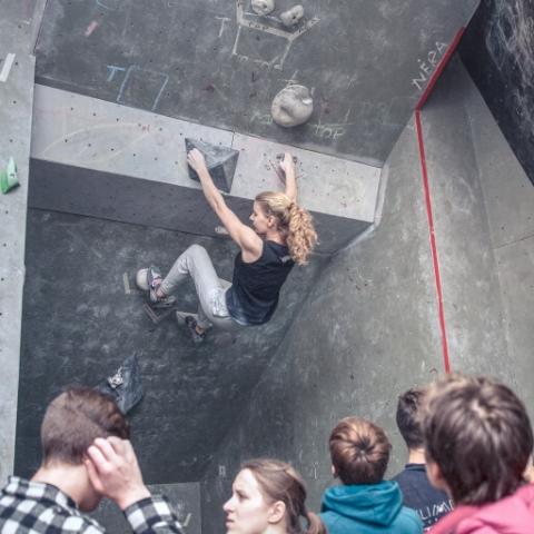 Bouldering competition in Lithuania