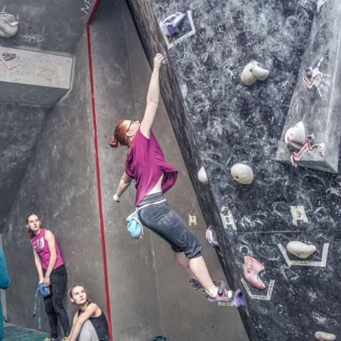 Bouldering competition in Lithuania